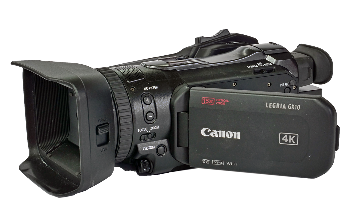 Videokamera Canon Legria GX10 - perspektiva