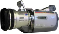 JVC DV4000: boční pohled (Klikni pro zvětšení)
