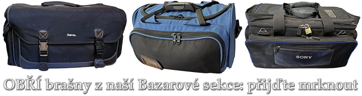 MIMOŘÁDNÉ OBŘÍ BRAŠNY za mimořádné ceny od nás
