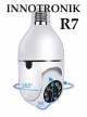 "Žárovka" INNOTRONIK ICS R7: úhly pohybů kamery